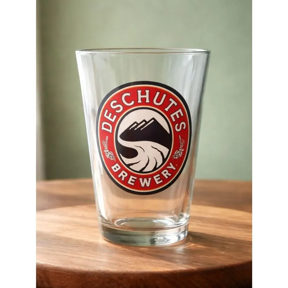 EUC Deschutes Brewery Pint Beer Ale 16 oz Glass